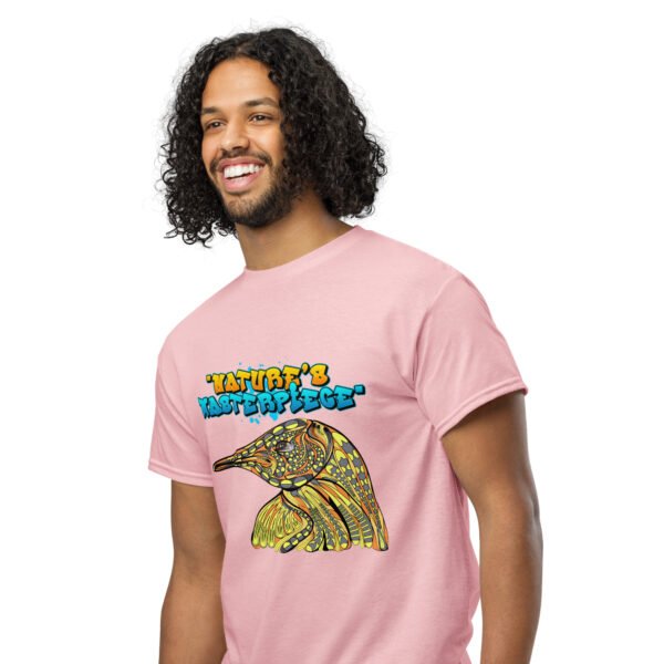 Nature’s Masterpiece – Stunning Artistic Bird Illustration - DryBlend® T-Shirt - Image 27