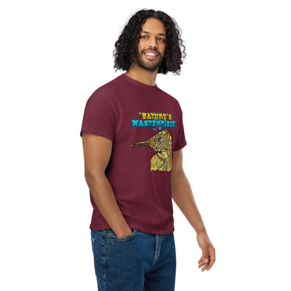 Nature’s Masterpiece – Stunning Artistic Bird Illustration - DryBlend® T-Shirt - Image 16