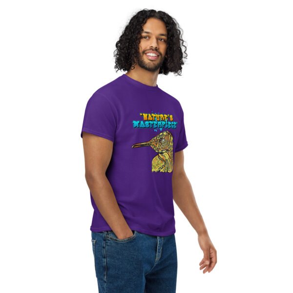 Nature’s Masterpiece – Stunning Artistic Bird Illustration - DryBlend® T-Shirt - Image 12