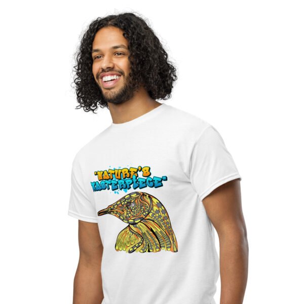 Nature’s Masterpiece – Stunning Artistic Bird Illustration - DryBlend® T-Shirt - Image 31