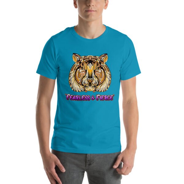 "Fearless & Fierce Tiger Art T-Shirt" - Unisex t-shirt - Image 14