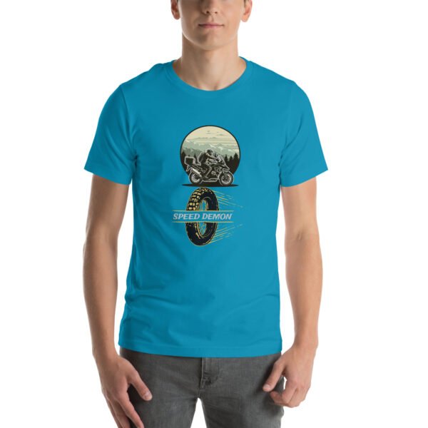 Speed Demon – Adrenaline Junkie Motorcycle - Unisex t-shirt - Image 22