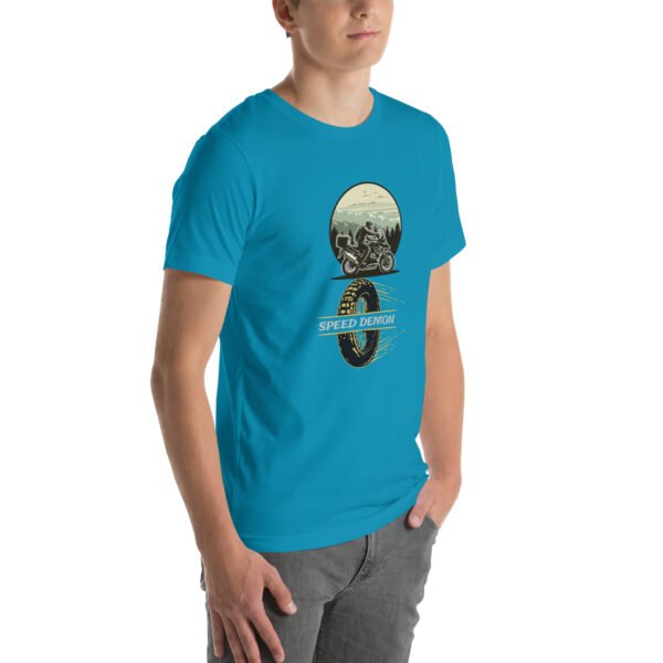 Speed Demon – Adrenaline Junkie Motorcycle - Unisex t-shirt - Image 27