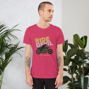 Ride Devil - Fast Track Moto Passion T-Shirt - Unisex t-shirt