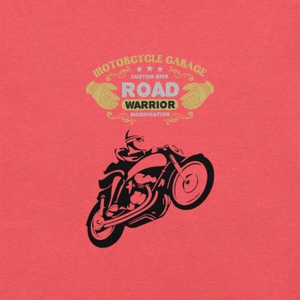 Road Warrior – Classic Motorcycle Garage - Unisex t-shirt - Image 11