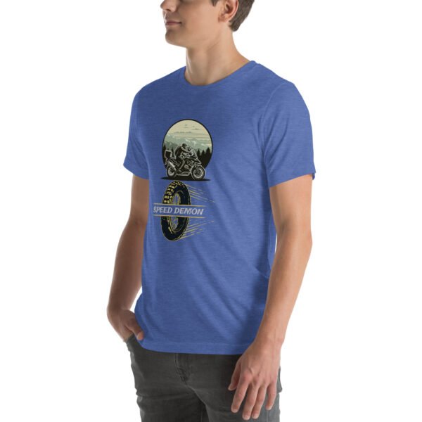 Speed Demon – Adrenaline Junkie Motorcycle - Unisex t-shirt - Image 18