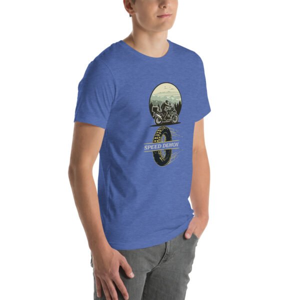 Speed Demon – Adrenaline Junkie Motorcycle - Unisex t-shirt - Image 20