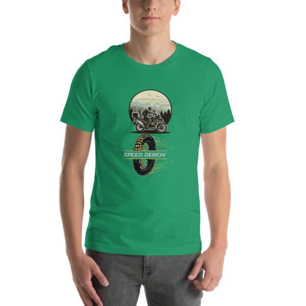 Speed Demon – Adrenaline Junkie Motorcycle - Unisex t-shirt - Image 36