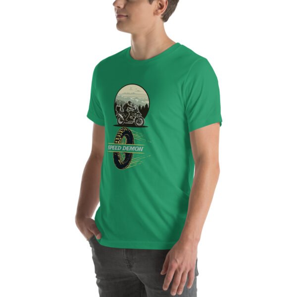 Speed Demon – Adrenaline Junkie Motorcycle - Unisex t-shirt - Image 39