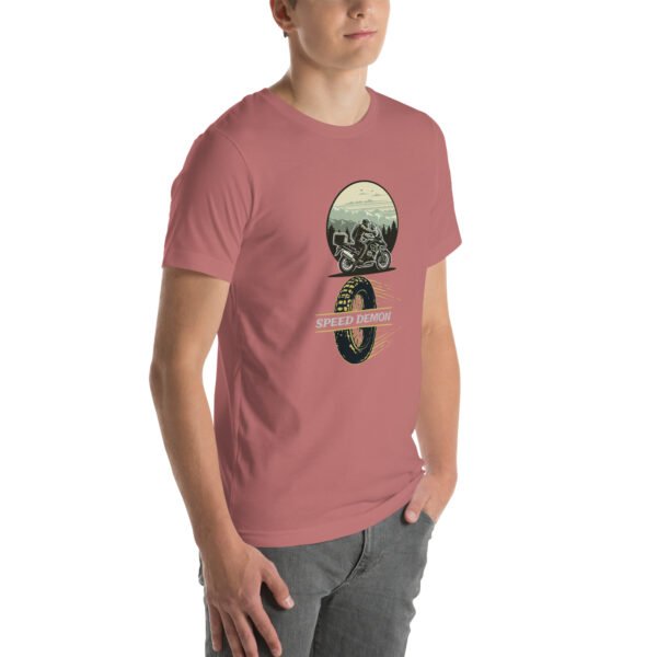 Speed Demon – Adrenaline Junkie Motorcycle - Unisex t-shirt - Image 48