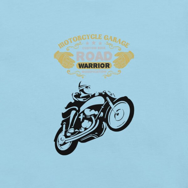 Road Warrior – Classic Motorcycle Garage - Unisex t-shirt - Image 23