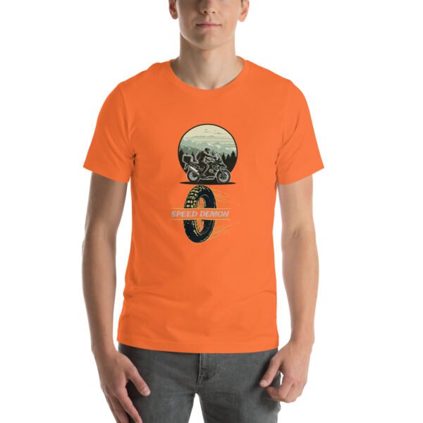 Speed Demon – Adrenaline Junkie Motorcycle - Unisex t-shirt - Image 64