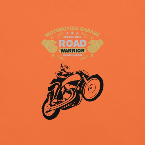 Road Warrior – Classic Motorcycle Garage - Unisex t-shirt - Image 21