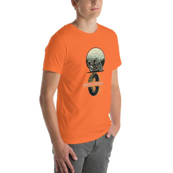 Speed Demon – Adrenaline Junkie Motorcycle - Unisex t-shirt - Image 69