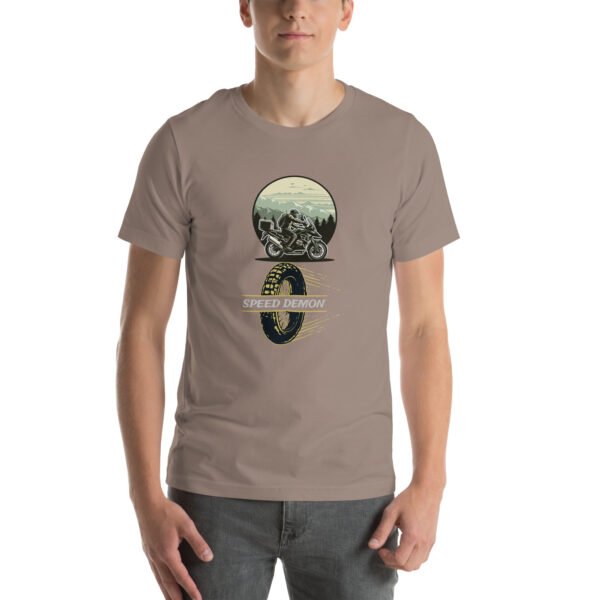 Speed Demon – Adrenaline Junkie Motorcycle - Unisex t-shirt - Image 57