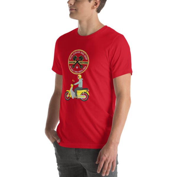 Vintage Motorcycle Club – Classic Rider - Unisex t-shirt - Image 4