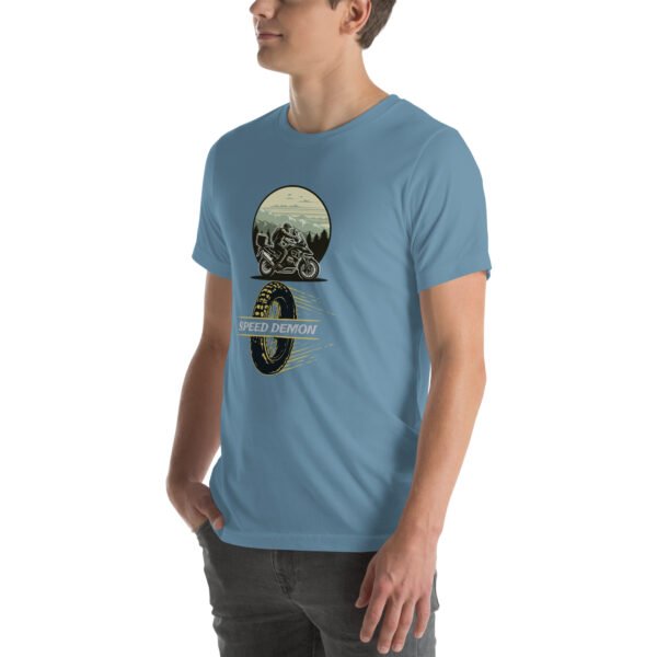 Speed Demon – Adrenaline Junkie Motorcycle - Unisex t-shirt - Image 53