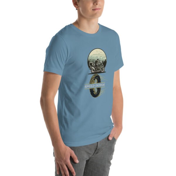 Speed Demon – Adrenaline Junkie Motorcycle - Unisex t-shirt - Image 55