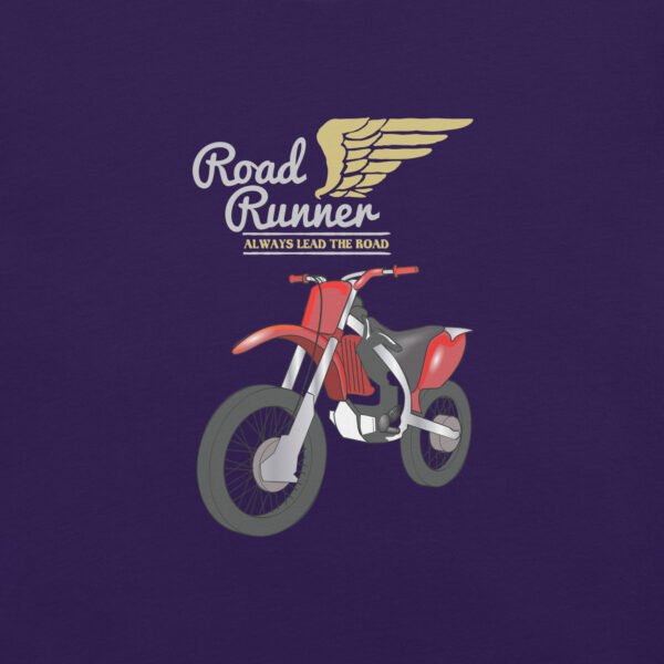 Road Runner – Dirt Bike Adventure - Unisex t-shirt - Image 5