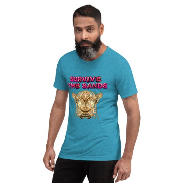 Survive the Sands – Majestic Tribal Giraffe Artwork - Short sleeve t-shirt - Image 22