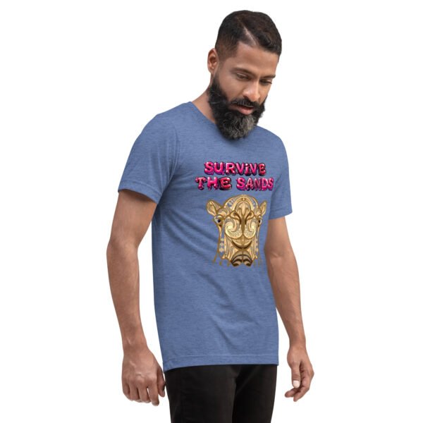Survive the Sands – Majestic Tribal Giraffe Artwork - Short sleeve t-shirt - Image 19