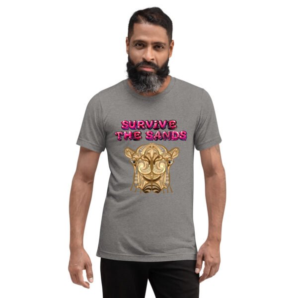 Survive the Sands – Majestic Tribal Giraffe Artwork - Short sleeve t-shirt - Image 25