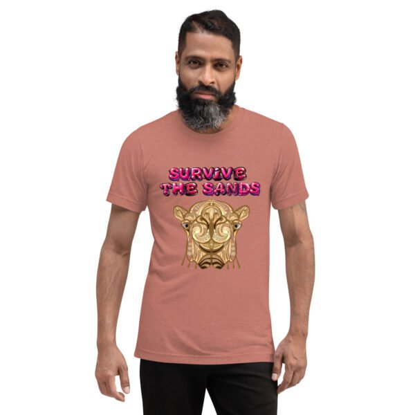 Survive the Sands – Majestic Tribal Giraffe Artwork - Short sleeve t-shirt - Image 33