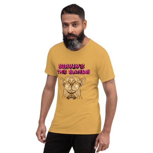 Survive the Sands – Majestic Tribal Giraffe Artwork - Short sleeve t-shirt - Image 42