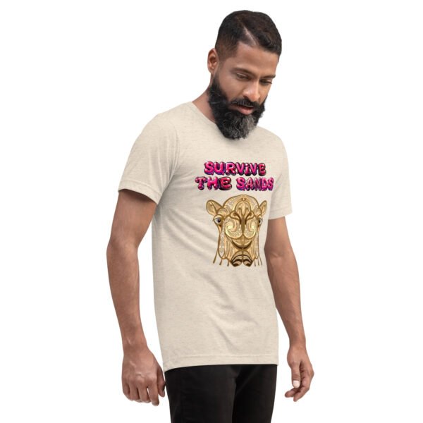 Survive the Sands – Majestic Tribal Giraffe Artwork - Short sleeve t-shirt - Image 47