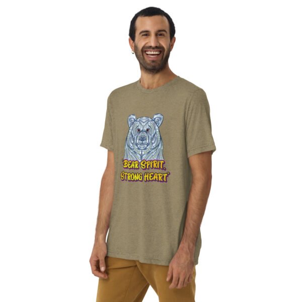 Bear Spirit, Strong Heart – Majestic Animal Strength Artwork - Short sleeve t-shirt - Image 15