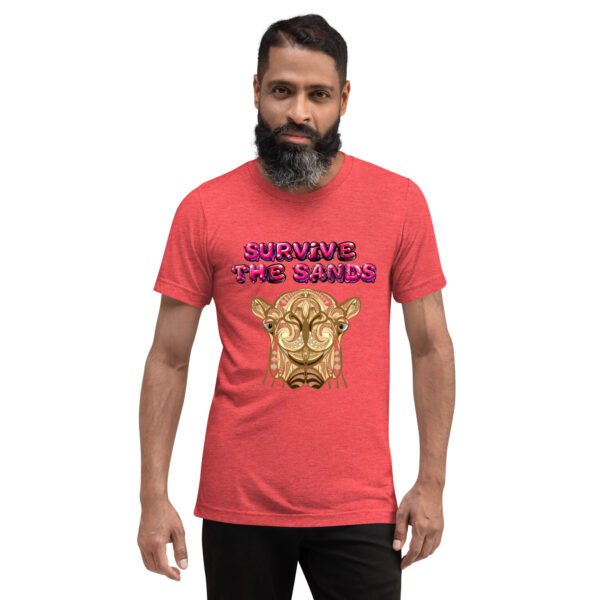 Survive the Sands – Majestic Tribal Giraffe Artwork - Short sleeve t-shirt - Image 13