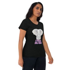 I Fear No One – Powerful Tribal Elephant Artwork - Short sleeve t-shirt
