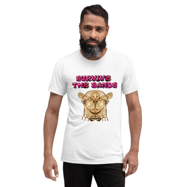 Survive the Sands – Majestic Tribal Giraffe Artwork - Short sleeve t-shirt - Image 53