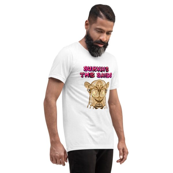 Survive the Sands – Majestic Tribal Giraffe Artwork - Short sleeve t-shirt - Image 55
