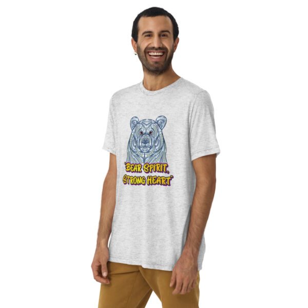 Bear Spirit, Strong Heart – Majestic Animal Strength Artwork - Short sleeve t-shirt - Image 25