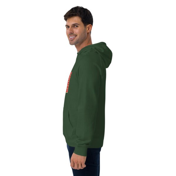 Real Badman Hustle Hoodie – Work For It Edition - Unisex eco raglan hoodie - Image 33