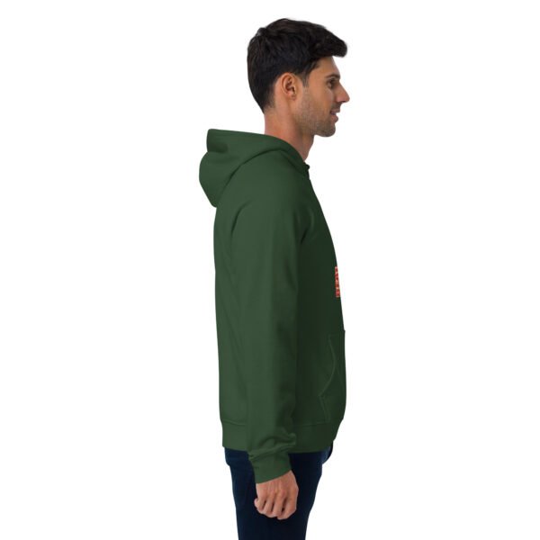 Real Badman Hustle Hoodie – Work For It Edition - Unisex eco raglan hoodie - Image 35