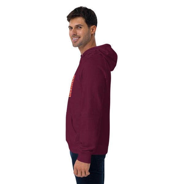 Real Badman Hustle Hoodie – Work For It Edition - Unisex eco raglan hoodie - Image 15