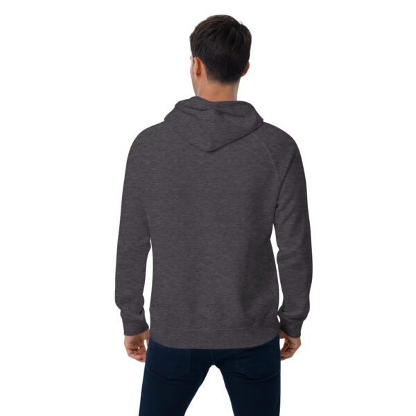 Real Badman Hustle Hoodie – Work For It Edition - Unisex eco raglan hoodie - Image 23