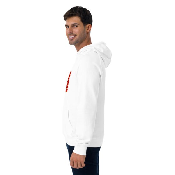 Real Badman Hustle Hoodie – Work For It Edition - Unisex eco raglan hoodie - Image 42