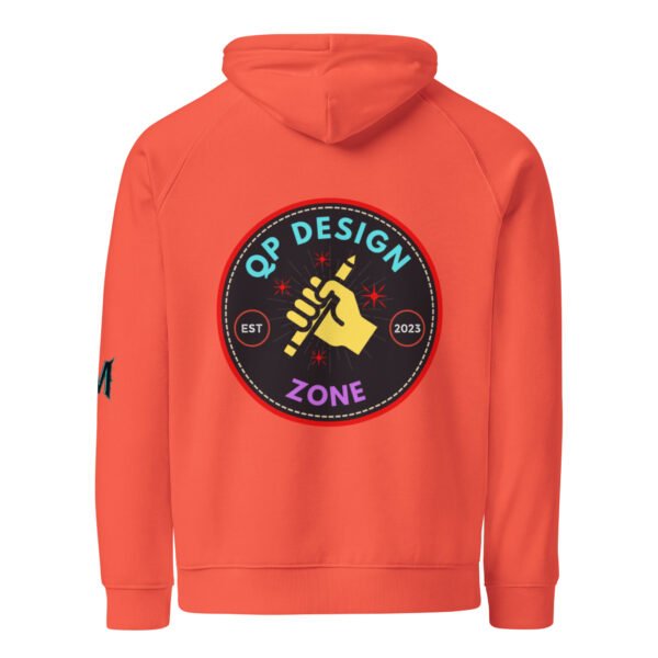 Roadman Bus Graphic Hoodie – Classic London Streetwear by ROADMAN UK - Unisex eco raglan hoodie - Image 8