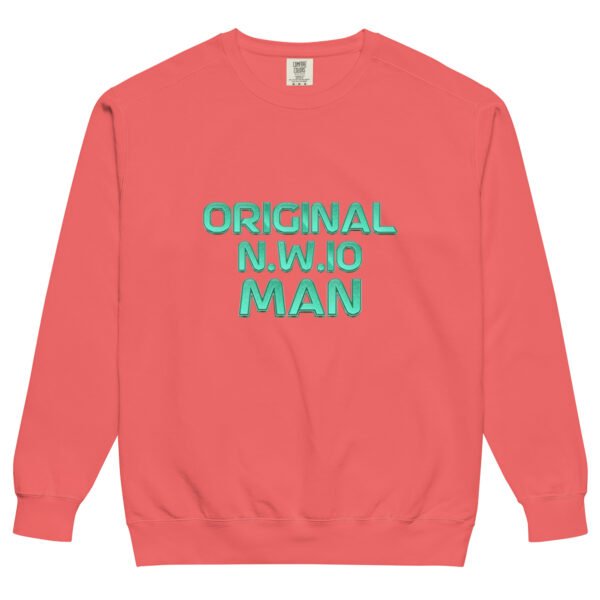 Original N.W.10 Man Navy Sweatshirt – West London Borough Drip - Unisex garment-dyed sweatshirt - Image 8