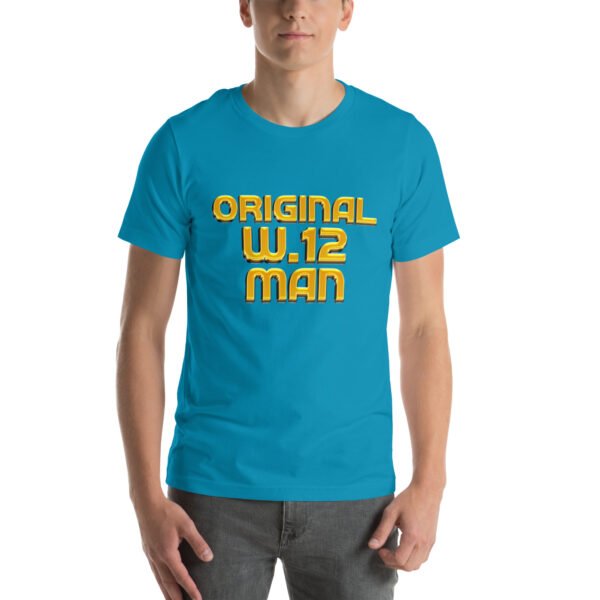 Original W.12 Man T-Shirt – Shepherd’s Bush Streetwear by ROADMAN UK - Unisex t-shirt - Image 19