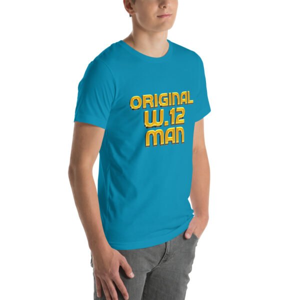 Original W.12 Man T-Shirt – Shepherd’s Bush Streetwear by ROADMAN UK - Unisex t-shirt - Image 24