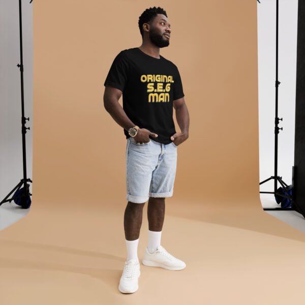Original S.E.6 Man T-Shirt – South East London Streetwear Vibes - Unisex t-shirt - Image 2