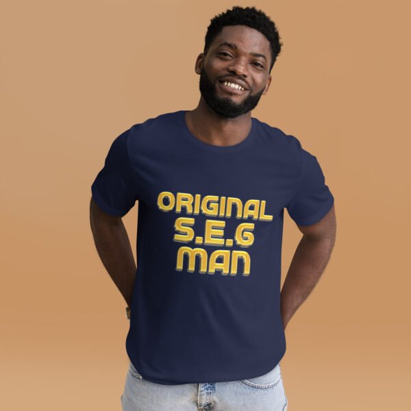 Original S.E.6 Man T-Shirt – South East London Streetwear Vibes - Unisex t-shirt - Image 6