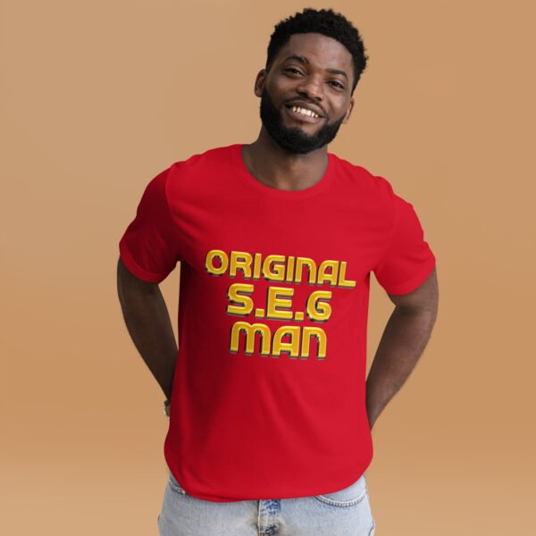 Original S.E.6 Man T-Shirt – South East London Streetwear Vibes - Unisex t-shirt - Image 10