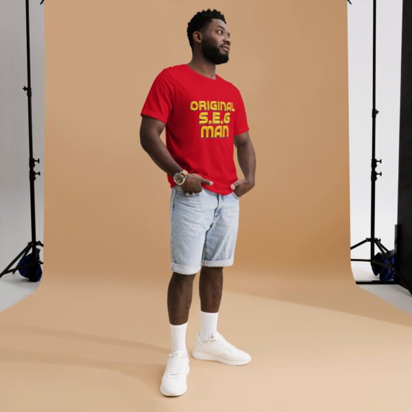 Original S.E.6 Man T-Shirt – South East London Streetwear Vibes - Unisex t-shirt - Image 9
