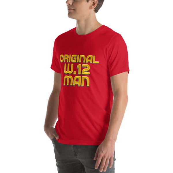 Original W.12 Man T-Shirt – Shepherd’s Bush Streetwear by ROADMAN UK - Unisex t-shirt - Image 10