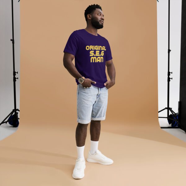Original S.E.6 Man T-Shirt – South East London Streetwear Vibes - Unisex t-shirt - Image 4